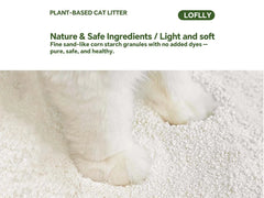 Hard Clumping Cassava Cat Litter