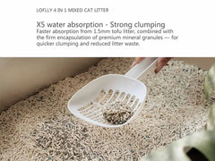 4 In 1 Mix Tofu Cat Litter